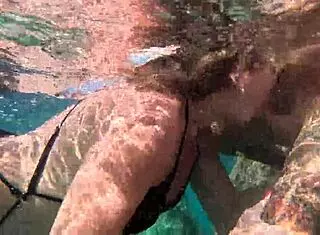 damn this hot milf underwater pussy ride got me so fuckin wet already