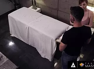 Valentina Nappi bj handjobs lactating milf under desk!