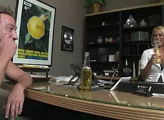 hey milf secretary mellanie monroe, those big boobs get you fucked everywhere?