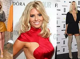 Mollie King Jerk-Off Guide in Gentleman's Contest