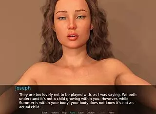 lets dive into reluctant archon christmas with big tits and wet pussy