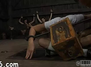 you won't believe this crazy rough bdsm pussy pounding