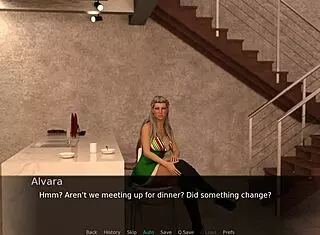 lets dive into reluctant archon christmas with big tits and wet pussy