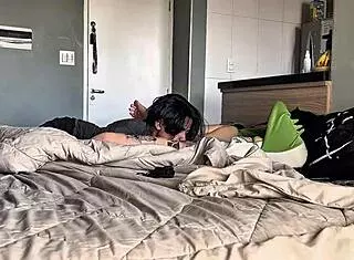 Romantic Sex on Chilly Day with Tattooed Latina Amberzinha Feels So Good!