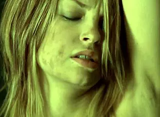 Chained Beauty in Cosplay Teases Her Shaved Pussy Fantasy