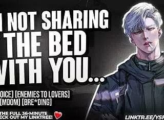 forced bed share with your cocky enemy turns hot m4f!!