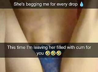 cheating richelle rose begs creampie on snapchat like cumslut whore