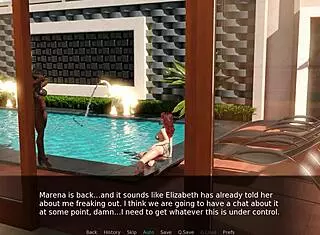 lets dive into reluctant archon christmas with big tits and wet pussy