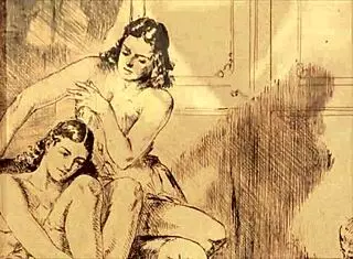 Vintage Erotic Cartoons Showcase Retro Antique Passions