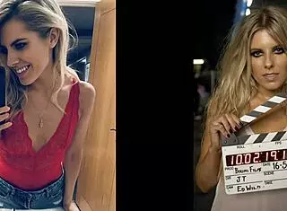 Mollie King Jerk-Off Guide in Gentleman's Contest