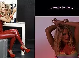 Mollie King Jerk-Off Guide in Gentleman's Contest