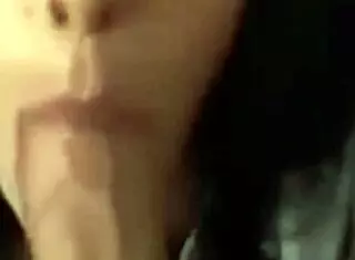 neighbor slut loves gulping my hot cum down her throat