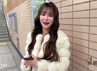 Submissive Korean's busty perfect body hides wild cravings underneath