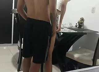 wife wakes me with deepthroat blowjob swallows hot cum