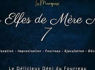 Les Elfes de Mère Noël 7 French Femdom Denial Tease in Sheath