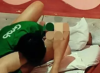 pregnant asian creampied doggystyle in hotel room