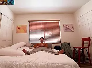 StepMom Catches Stepson Masturbating Again In Bedroom Demands Creampie