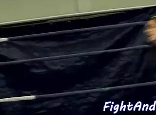 Tattooed amateur lezzies wrestle scissoring wet pussies hard