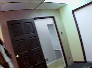 fucking the slutty milf secretary doggystyle in heels and stockings