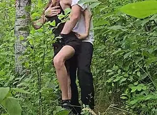 Quick forest finish ends our long nature walk