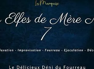 Les Elfes de Mère Noël 7 French Femdom Denial Tease in Sheath