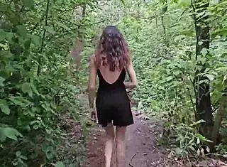 Quick forest finish ends our long nature walk