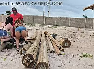 Carpenter's Surprise Threesome Payment From Big Ass Brazilian Bosses! 🔥🍑💦