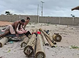 Carpenter's Surprise Threesome Payment From Big Ass Brazilian Bosses! 🔥🍑💦