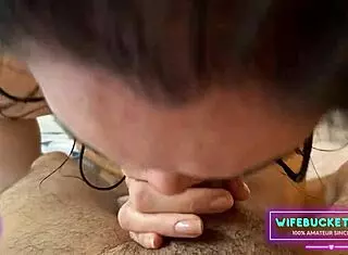 Couple showers together then fucks wildly in homemade clip