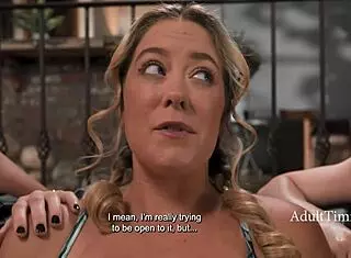 joining a nudist family means milf pussy licking and fingering on spanish beach