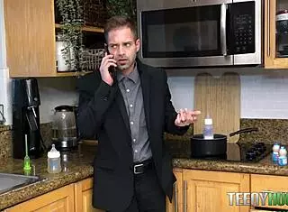 Live-In Babysitter Luna Luxe Seduces Nicky Rebel