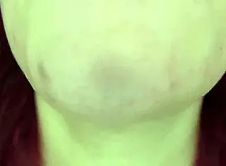 close up tongue dives deep into wet pussy lips clit