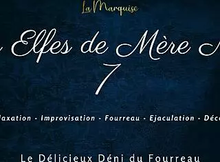 Les Elfes de Mère Noël 7 French Femdom Denial Tease in Sheath