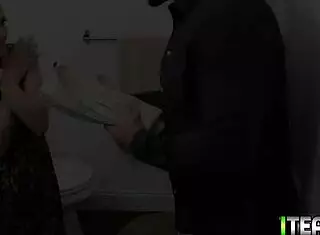 will horny teen kristy may swallow stud's throbbing meat whole now