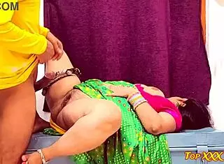 hot sexy bhabhi caught horny from blue film gets grabbed fucked hard!