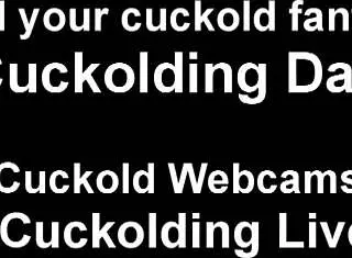 watch me bounce on real cock humiliating cuck with femdom orgasm ride