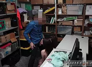 Interracial Granny Blowjob Punishes Teen Thief Mirror