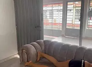 my hot stepsister trades erotic massage for my cock in her tight pussy