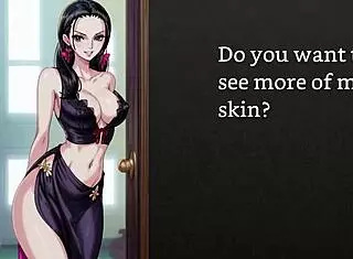 Faygrey Nico Robin's Sweetheart Endures JOI Sounding Humiliation Tease