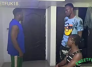 Nearly Caught Pounding Friend's Girlfriend's Creamy Homemade Pussy