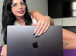 busty goth stepsis asteria jade rides scott stark creampie fantasy