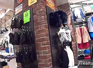 gorgeous czech teased in mall then pov pounded