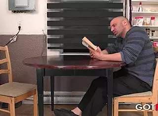 got mum autumn's huge natural tits gagging on monster cock roughly