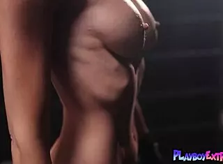 Smoking Hot Big Boobed Teen Boxer Babe Natalie Mae Nude Workout