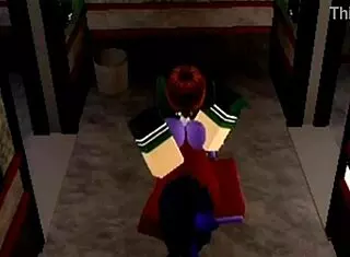 2 FNAF Roblox Sluts Ride and Get Fucked Doggystyle Hard