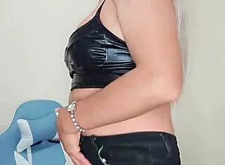 I turn trans for a day and stroke my cock to explosive masturbation bliss!