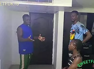 Nearly Caught Pounding Friend's Girlfriend's Creamy Homemade Pussy