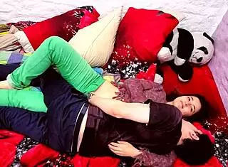 Passionate Couple's Close-Up Hardcore Teen Sex Explosion