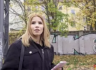 Skinny Colombian Teen Ashley Rose's Tight Ass Gaped in German Scout Deep Anal Casting Pickup