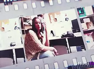 chloe rose bikini thief punished hard by old boss in shop 😈🔥🍑